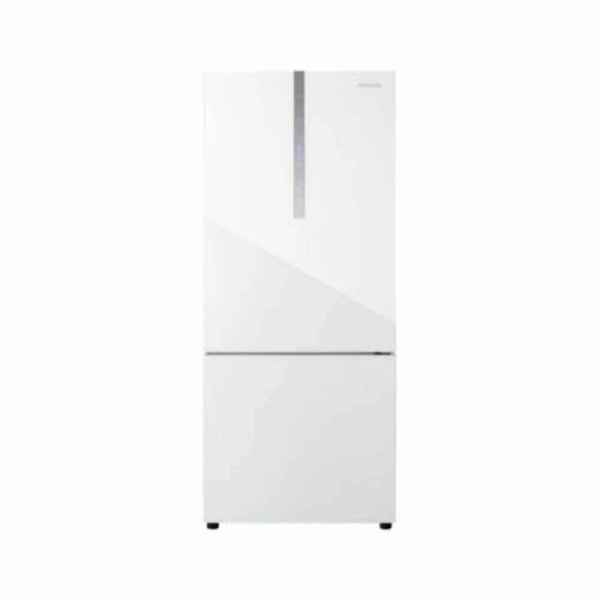 422L 2-Door Bottom Freezer Fridge / Refrigerator White Glass Door NR-BX421WGWM