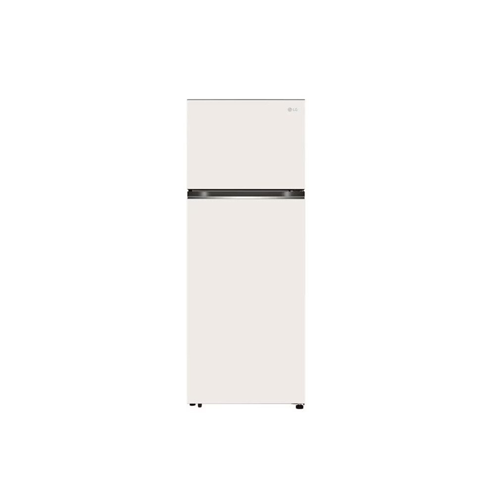 493L 2 Door Top Freezer Fridge Inverter in Nature Beige Finish - Image 1