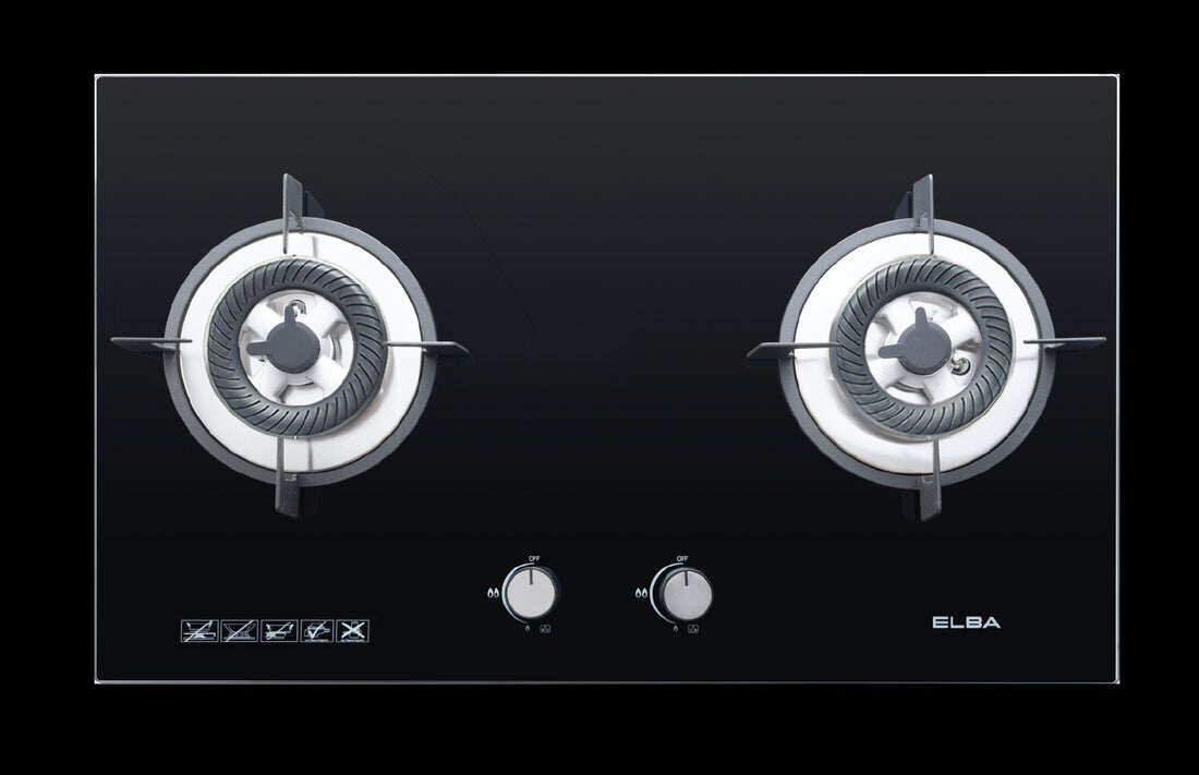 2 Burner Cooker Hob EGHK8842GBK - Image 1