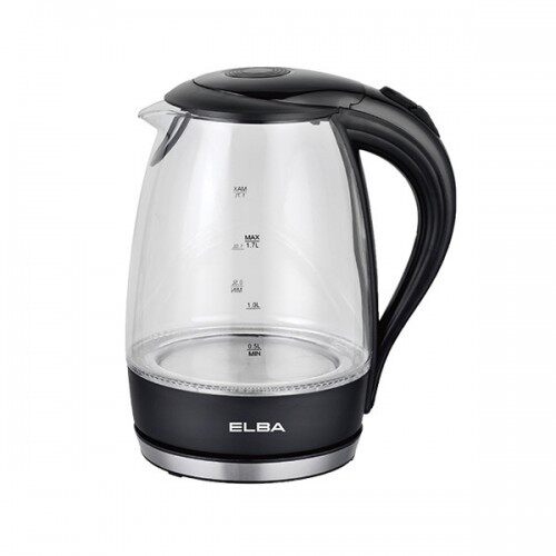 1.7L Glass Jug Electric Kettle EJKF1723GBK - Image 1