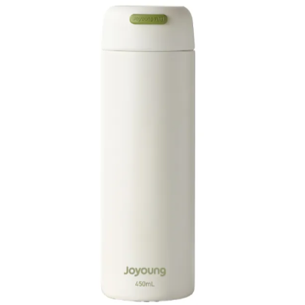 Joyoung Minimalist Stainless Steel Vacuum Bottle 450ml - Image 2