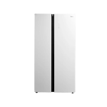 660L Side By Side White Glass Inverter Refrigerator MID-MDRS712FIE61W