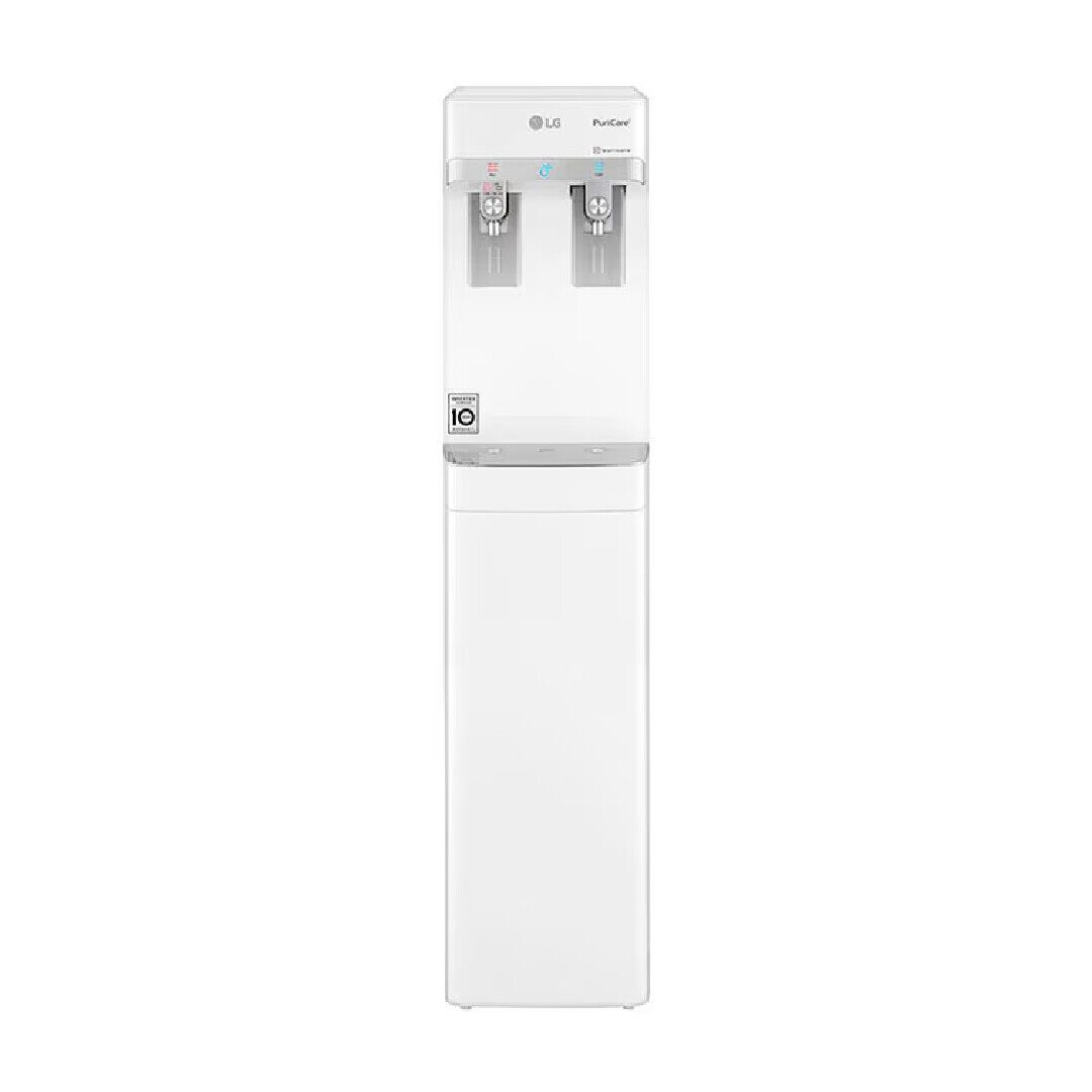 PuriCare Slim Stand Water Purifier with Tankless Cold Water & Big Hot Water Capacity White (2 Year Regular Visit) - Image 1