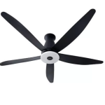 60” 5-Blade DC Motor Ceiling Fan Sleek & Smooth Design