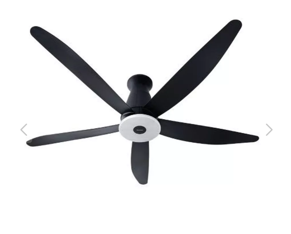 F-M15EXVBKRH 60" Aura Series 5-Blade Ceiling Fan FM15EXVBKRH - Image 2