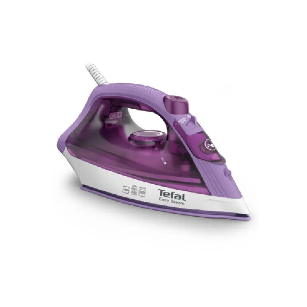 Tefal 1200W Easy Steam Ceramic Soleplate Iron TEF-FV1953 - Image 2