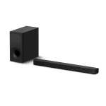 2.1" Soundbar with powerful wireless subwoofer
