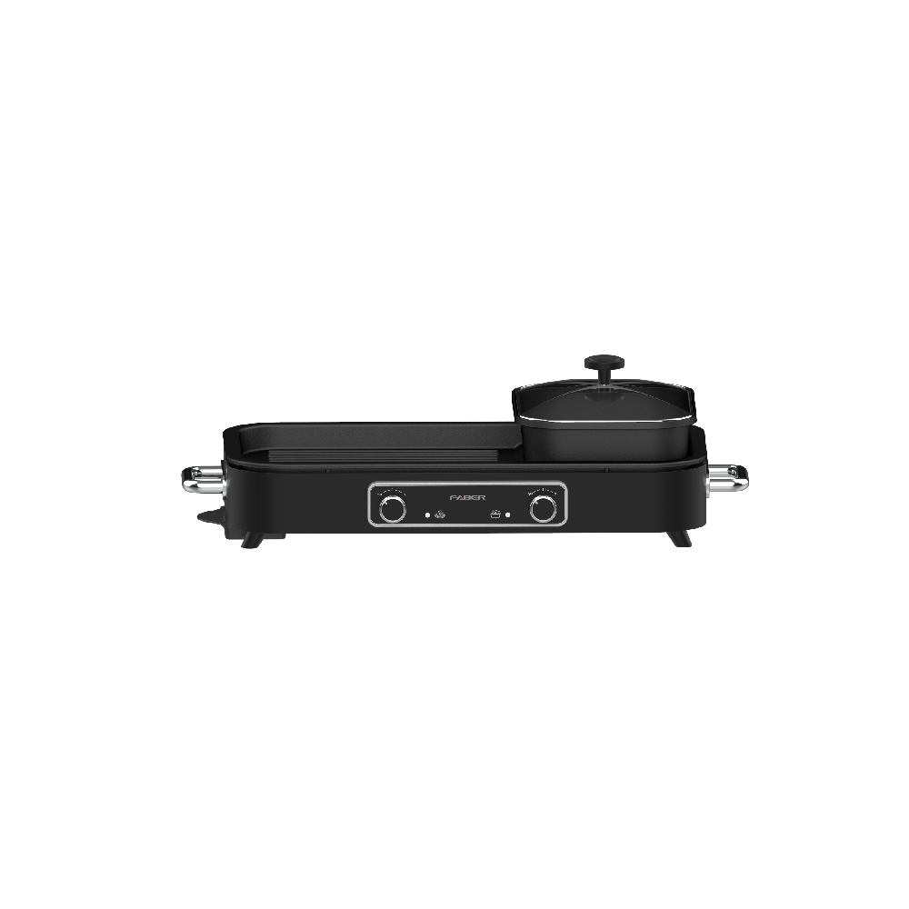 FABER BBQ Grill Retro-Black FBQ 3216BK - Image 1