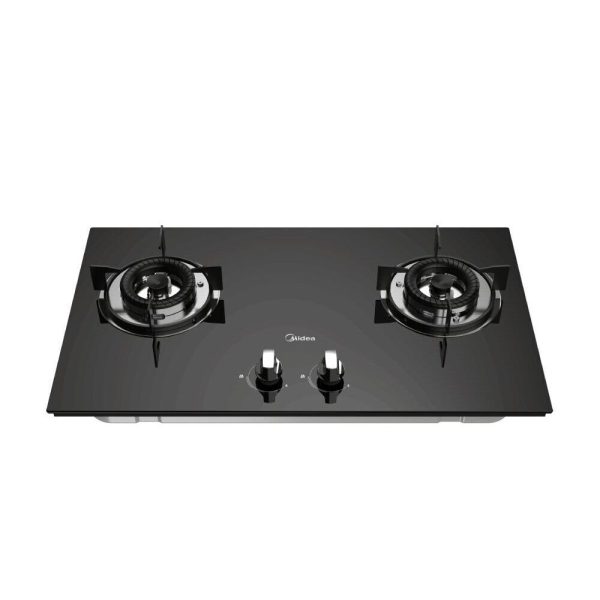 2 Burners Built-in Gas Hob with 5-levels Flame Control
