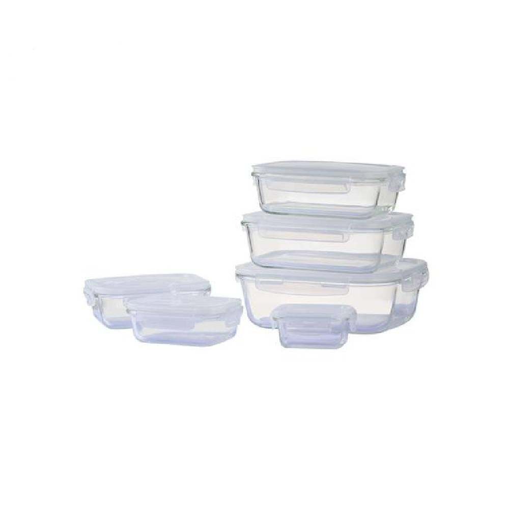 Cento Ecocen 4 in 1 Glasslock Food Container CT-ECOGS341FOC2 - Image 1