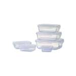 Cento Ecocen 4 in 1 Glasslock Food Container CT-ECOGS341FOC2