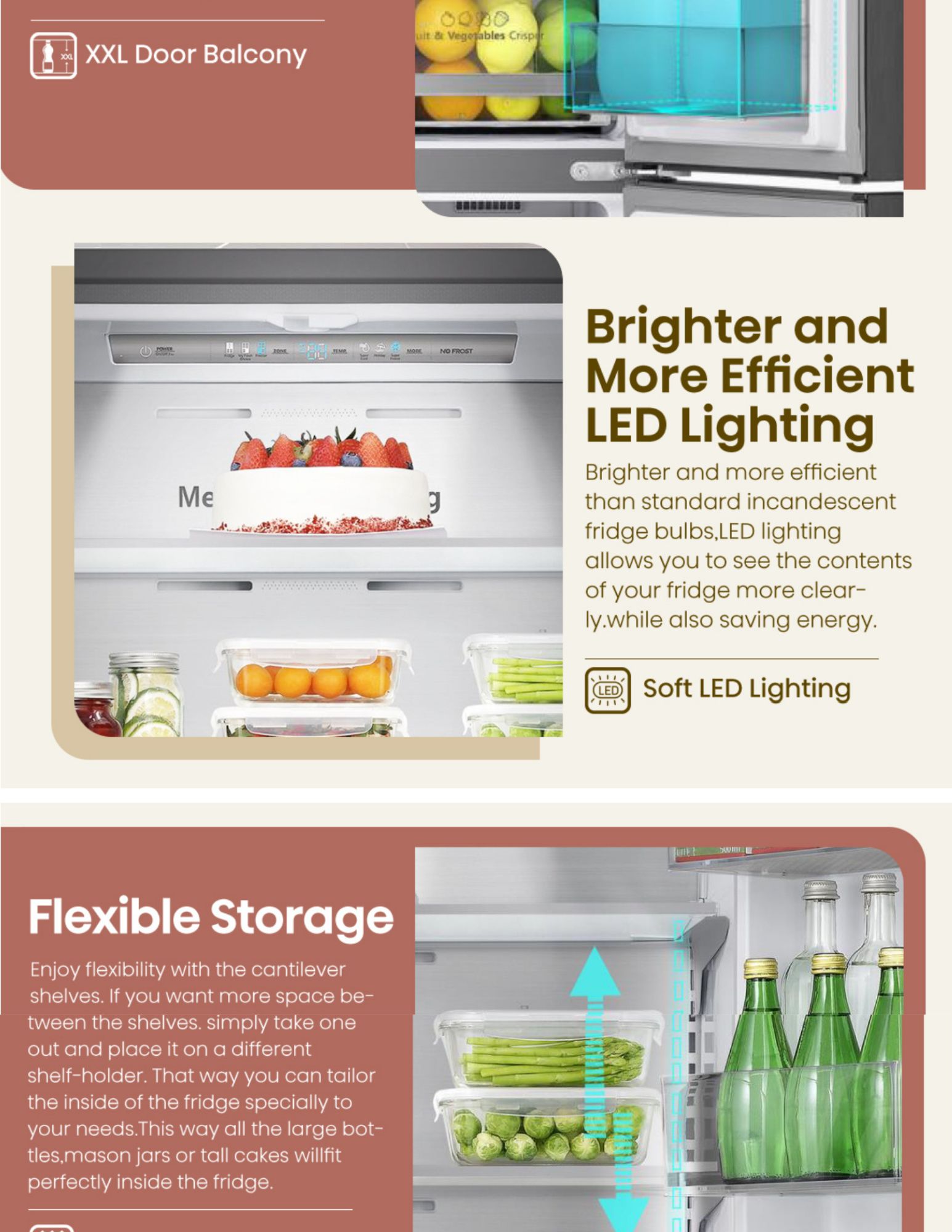 Brighter and more efficient LED lighting