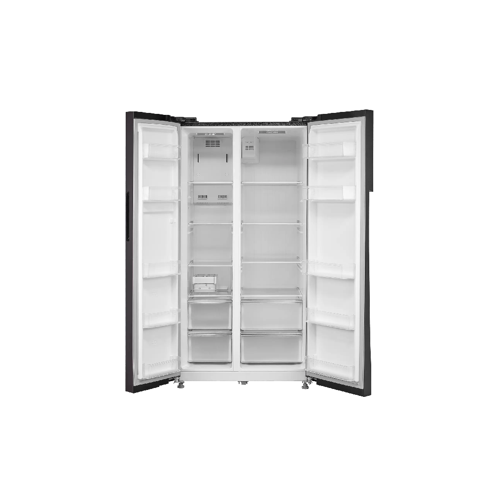 660L Side By Side White Glass Inverter Refrigerator MID-MDRS712FIE61W - Image 4