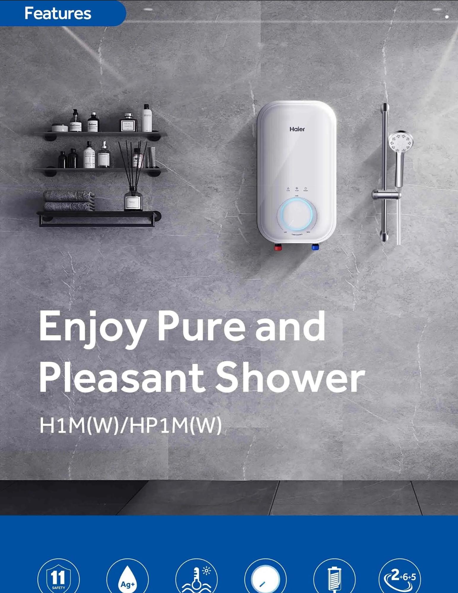 Enjoy pure and pleasant shower