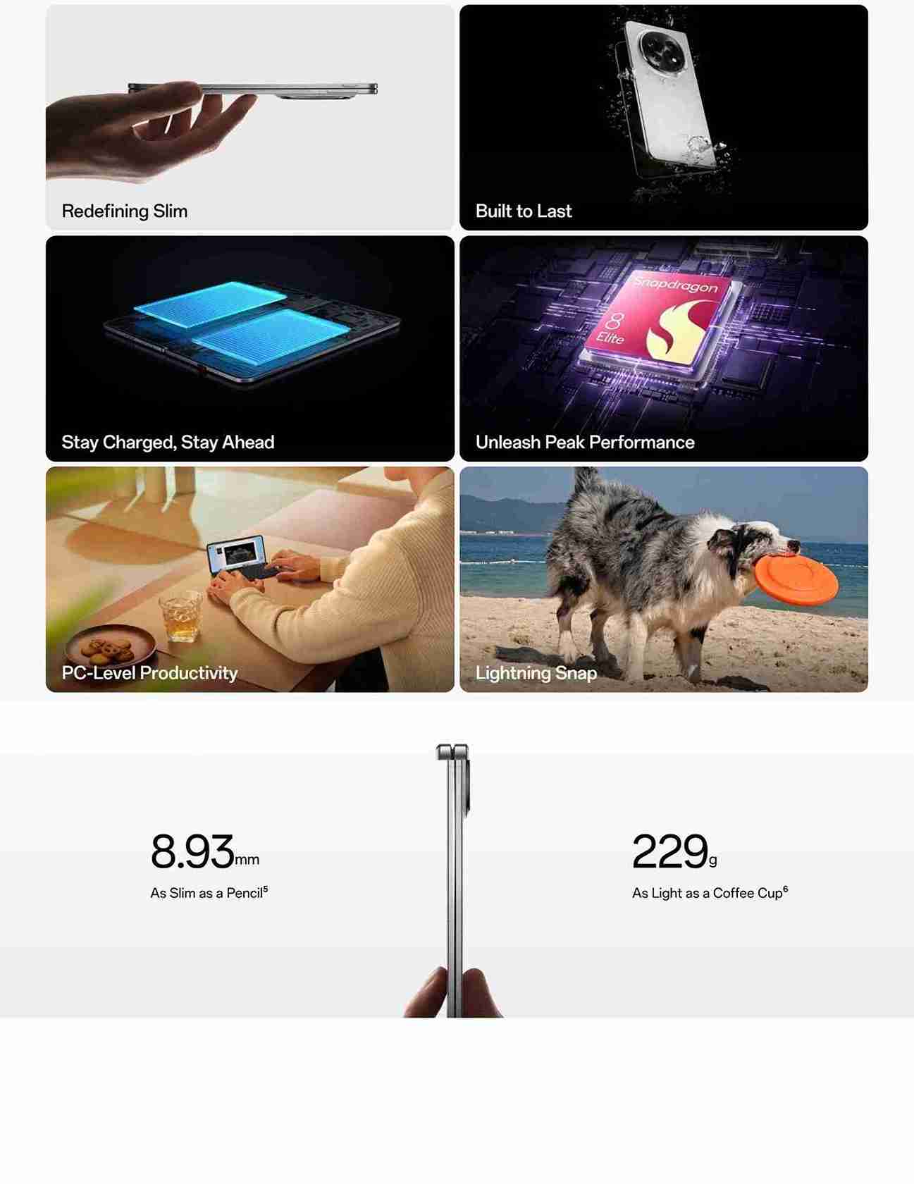 Effortless multitasking with Split View and Boundless View for productivity.