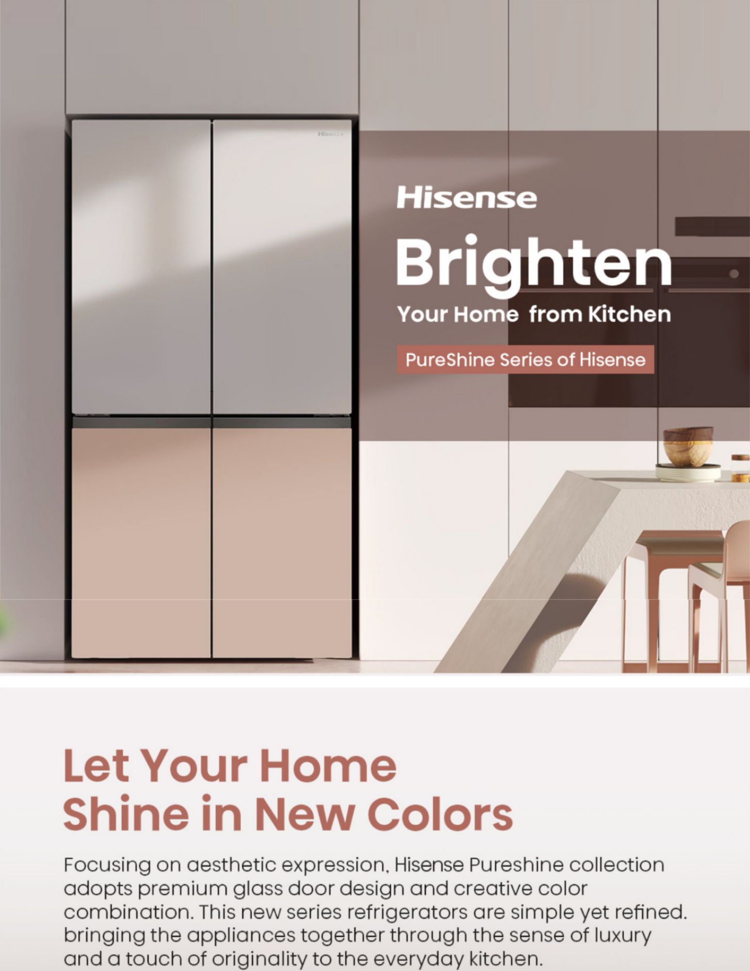 Brighten your home from kitchen