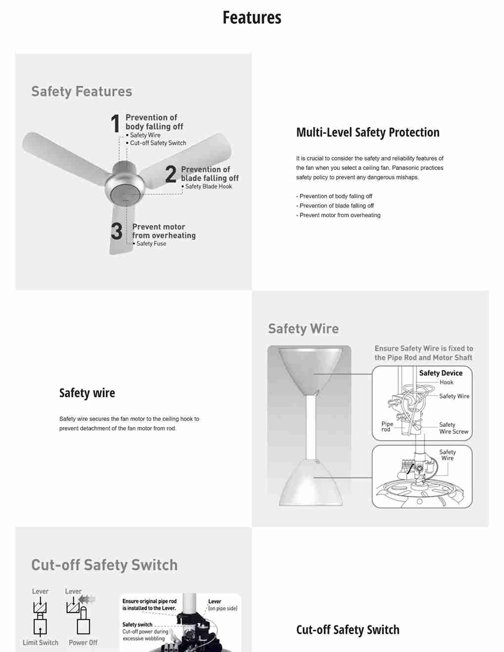 Multi-level safety features for secure and reliable use.