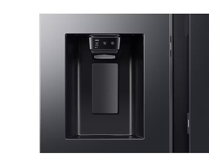 594L Refrigerator SBS -Family Hub Black - Image 4