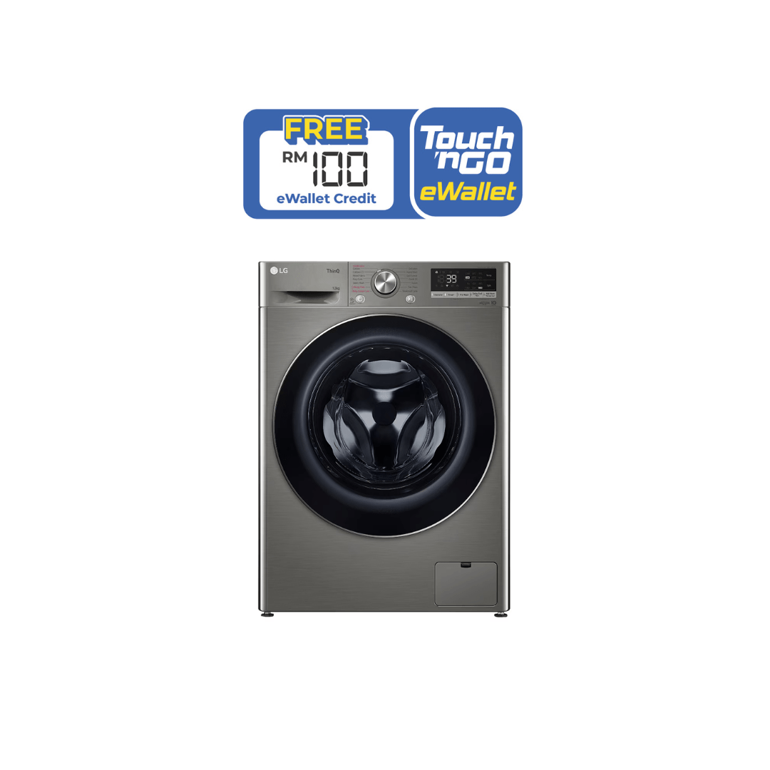 12kg Front Load Washer with AI Direct Drive™ and TurboWash™ 360˚ - Image 2
