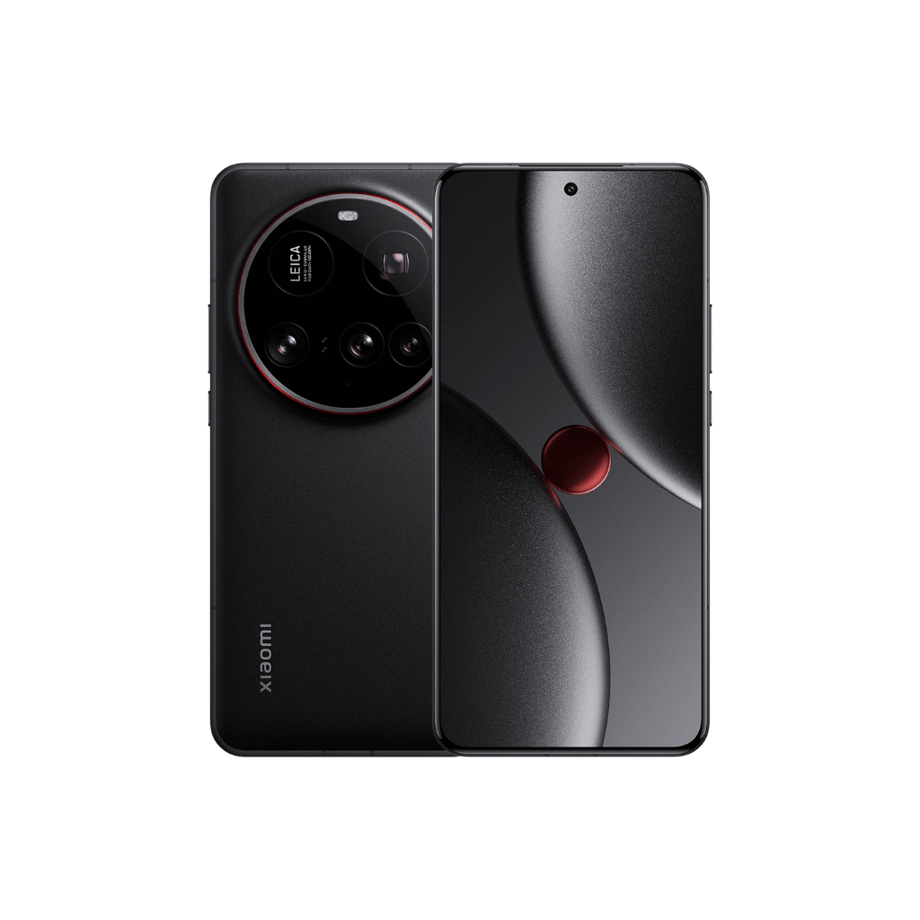 Xiaomi smartphone in black with circular Leica camera module
