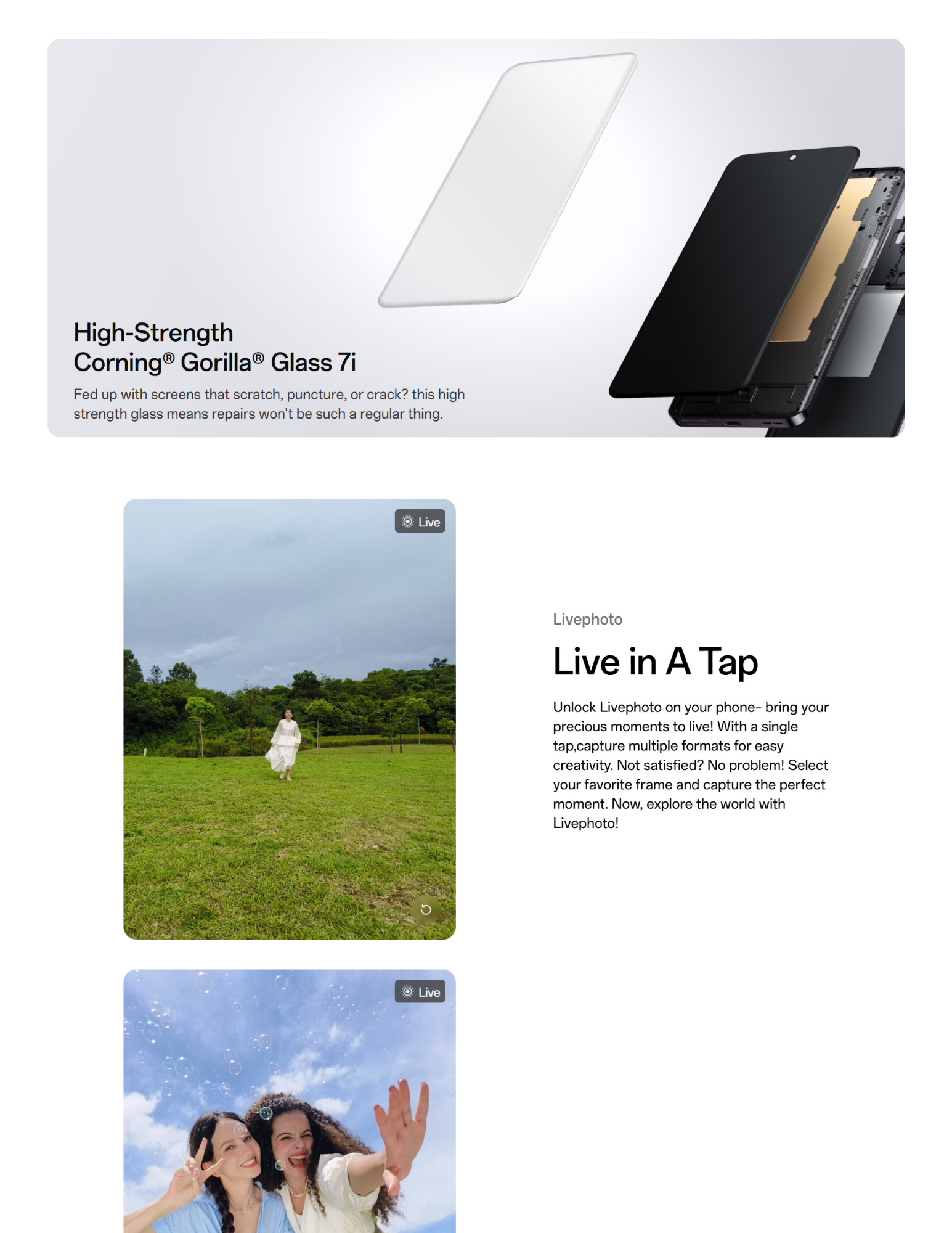 LivePhoto feature now available on OPPO Reno12 Series.