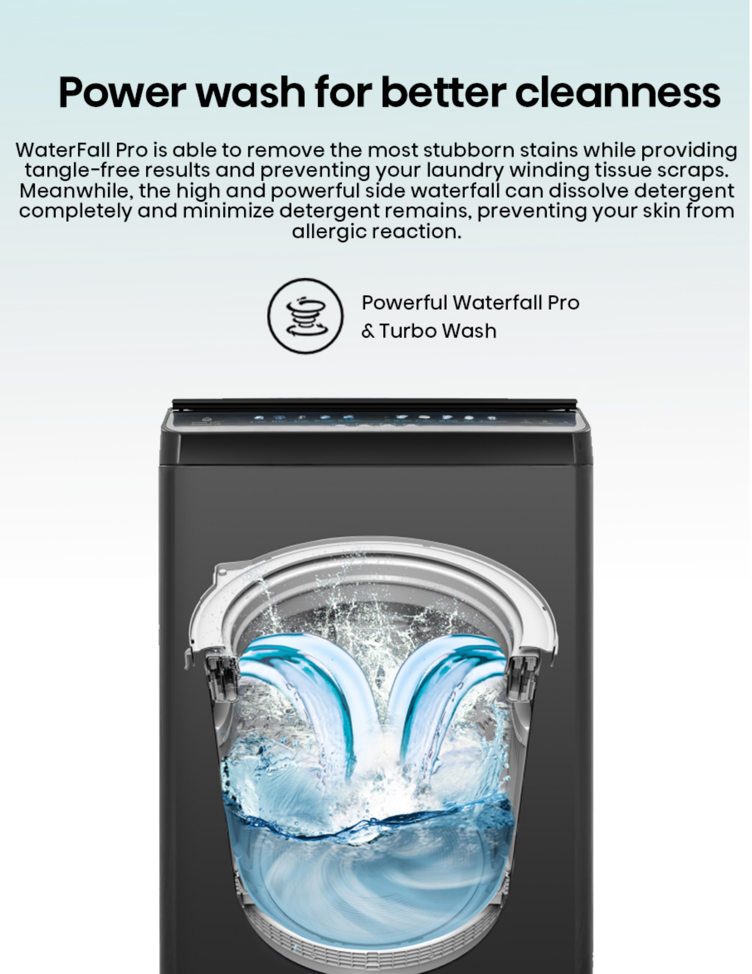 Hisense 13KG Top Load Washer