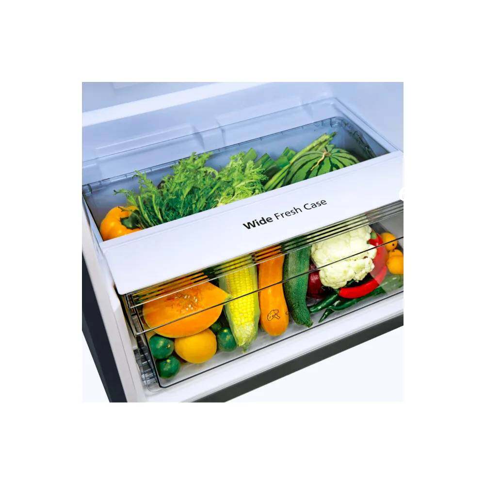 395L Inverter Energy Saving 2 Door Top Freezer Refrigerator with Blue Ag Hygienic Storage NR-TL381BPKM - Image 4