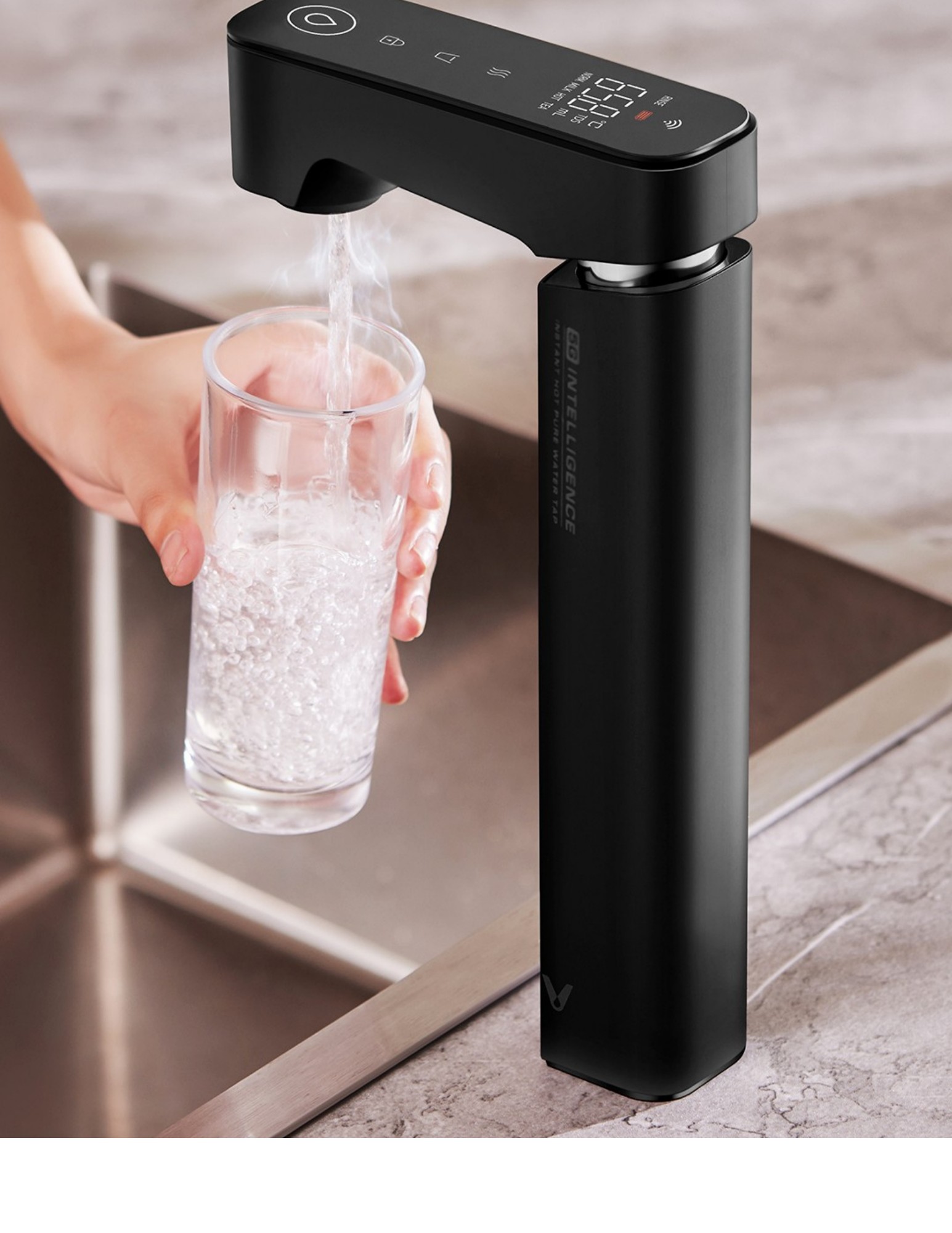 7-stage fine filtration system for ultra-clean water