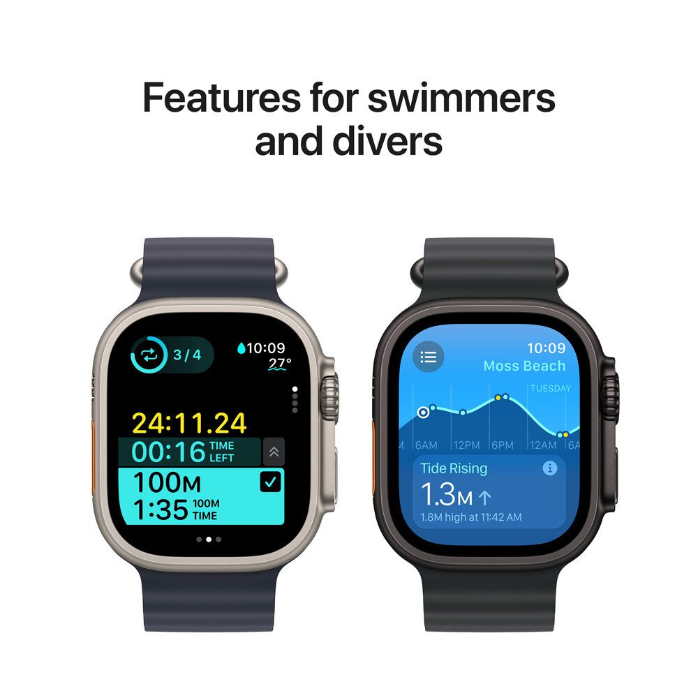 Watch Ultra 2 GPS + Cellular with Titanium Case and Ocean Band - 49mm - Image 6