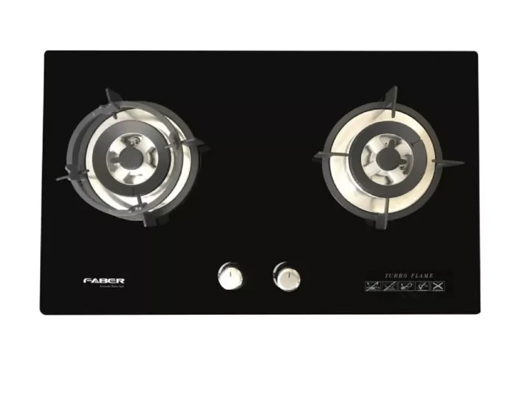 bba3a40d3b3646f088b8753f99408851 FGH VITTO 2B/76 Black Glass Hob - Image 1