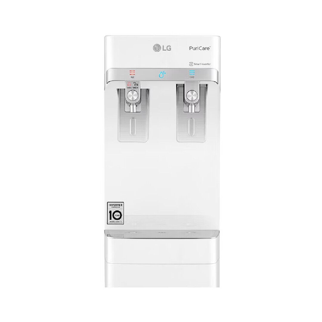 PuriCare Slim Stand Water Purifier with Tankless Cold Water & Big Hot Water Capacity White (2 Year Regular Visit) - Image 5