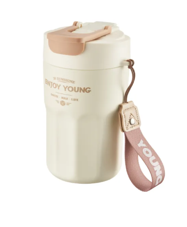 490ML Ceramic Vacuum Coffee Cup - Image 3