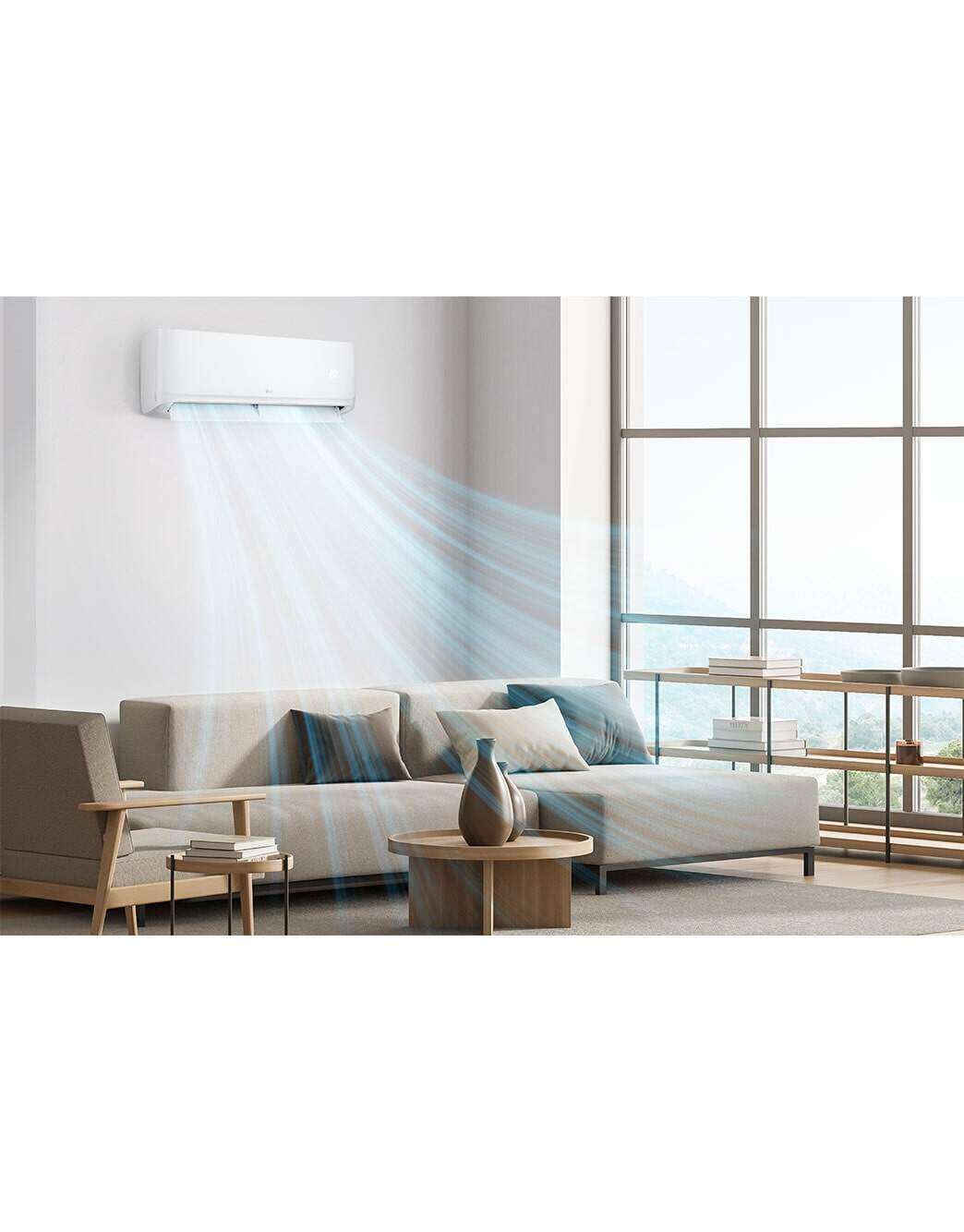 1.0 HP Lite Series Air Conditioner with Dual Sensing and Fast Cooling function - Image 5