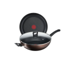 Tefal 32cm W/Lid Day By Day Wokpan G14398