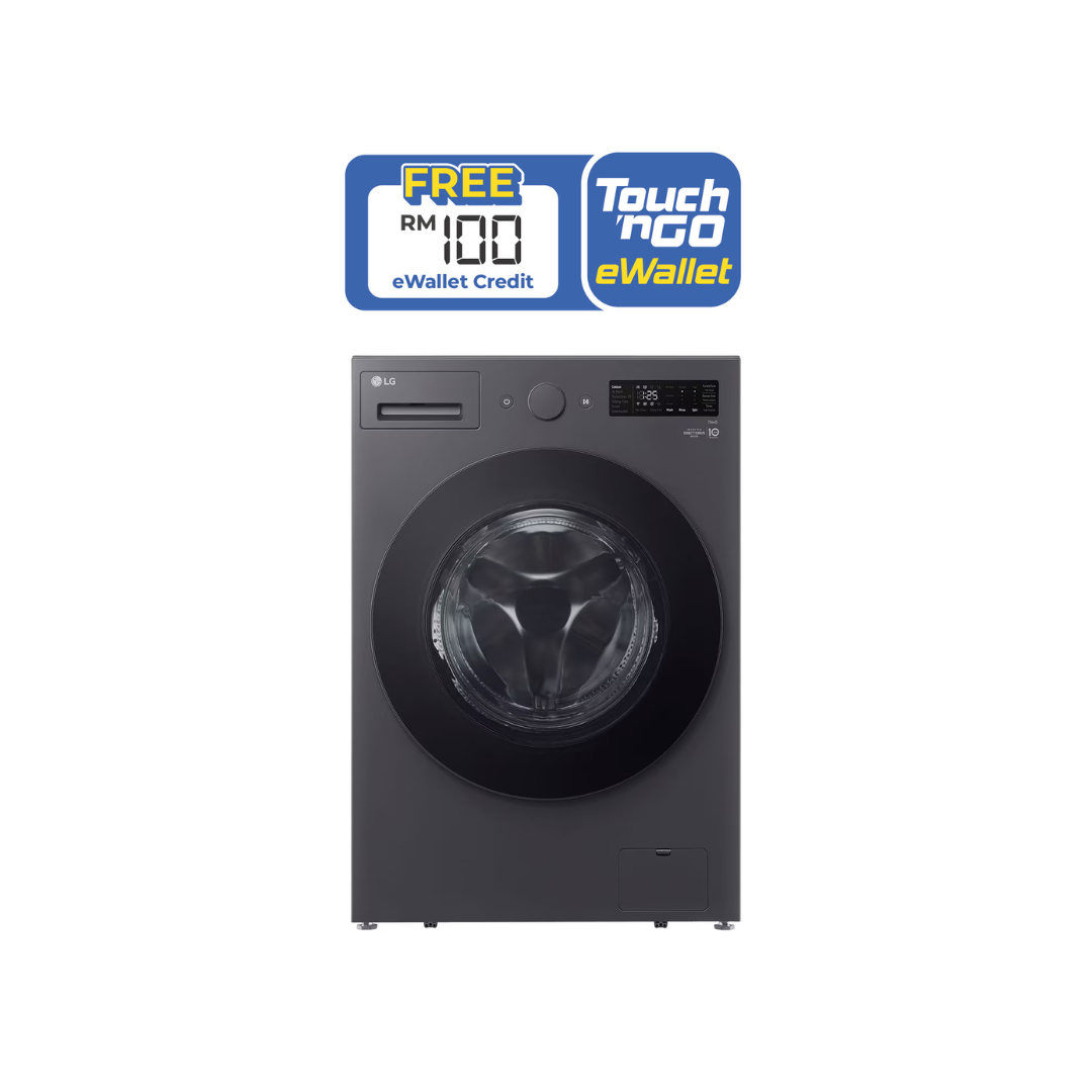 15kg Slim Front Load Washer with AI Direct Drive™ and TurboWash™ - Image 2