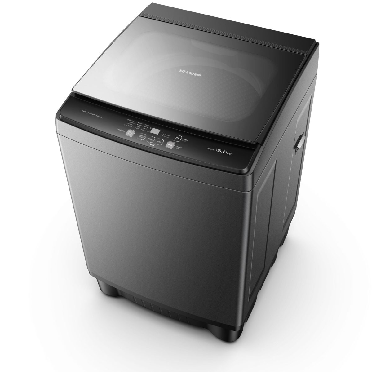 15.5kg Full Auto Washer with Soft Close Tempered Glass Lid ESX1521 Washing Machine - Image 5