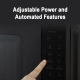 Adjustable Power and Automated Features