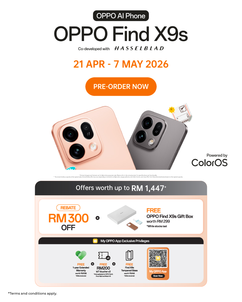 OPPO Find X9s Pre-order