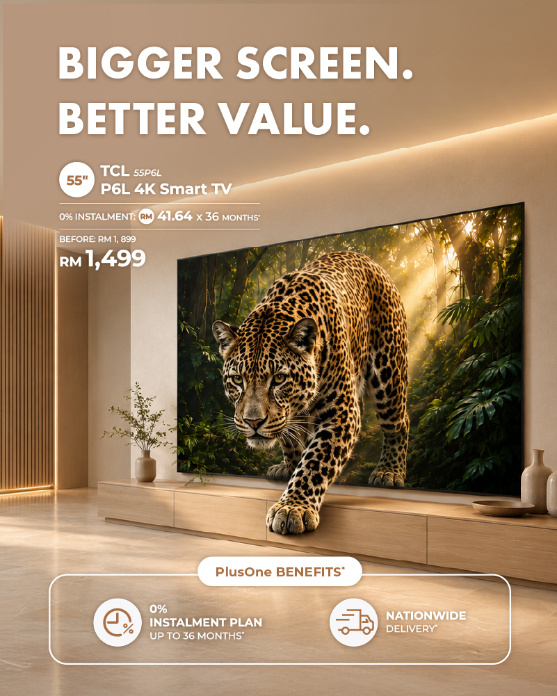 55" TCL P6L 4K Smart TV