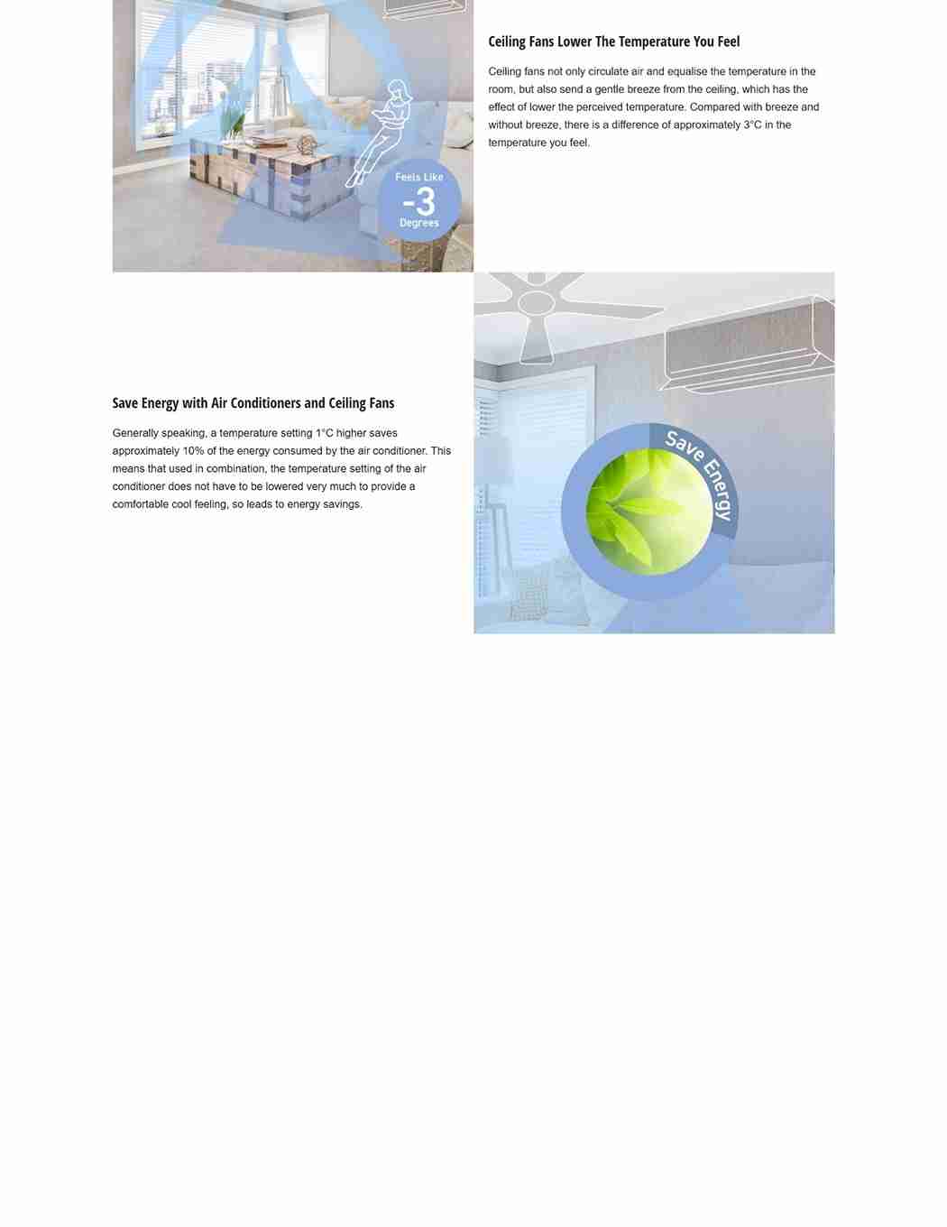 DC motor is compact, energy-efficient, and quiet.