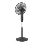 CX1520/01 Series 1000 Pedestal Fan 6 Blades Remote 53W Black