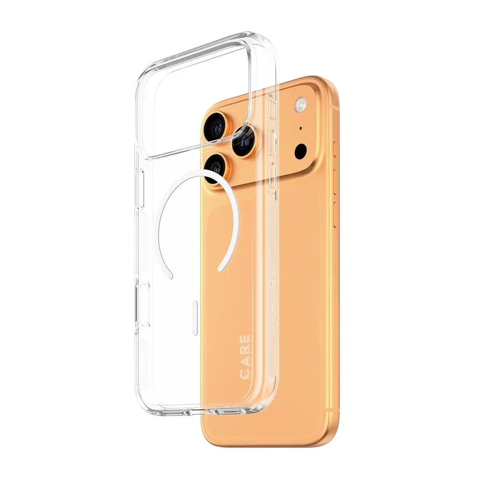 CARE by PanzerGlass® Flagship Case Transparent Urban Explorer w. White MagSafe iPhone 17 Pro Max - Image 3