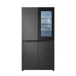 601L French Door Fridge with InstaView in Matte Black Finish