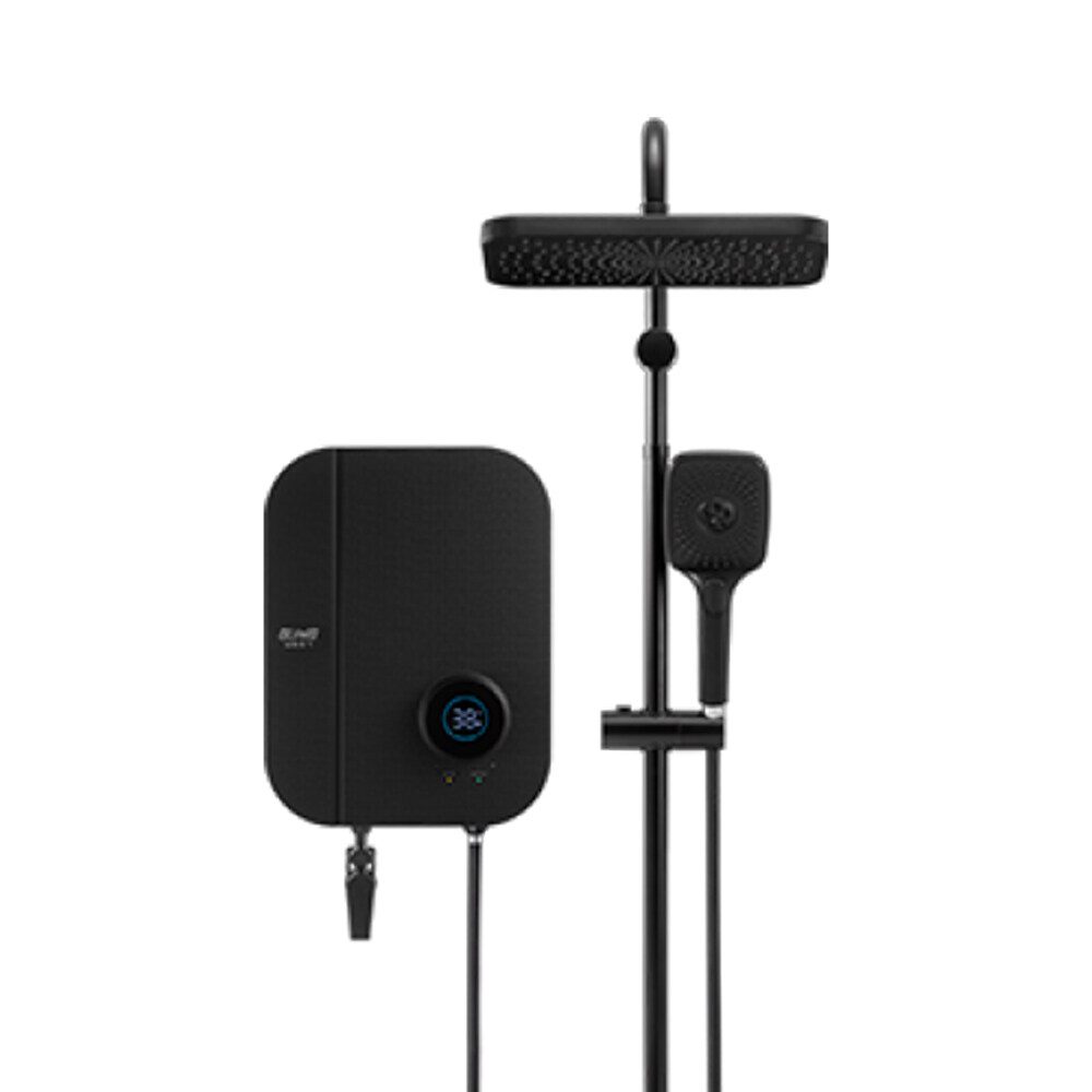 Alpha Instant Shower Heater WES7 Digital Black with 4.5kW DC Pump - Image 3