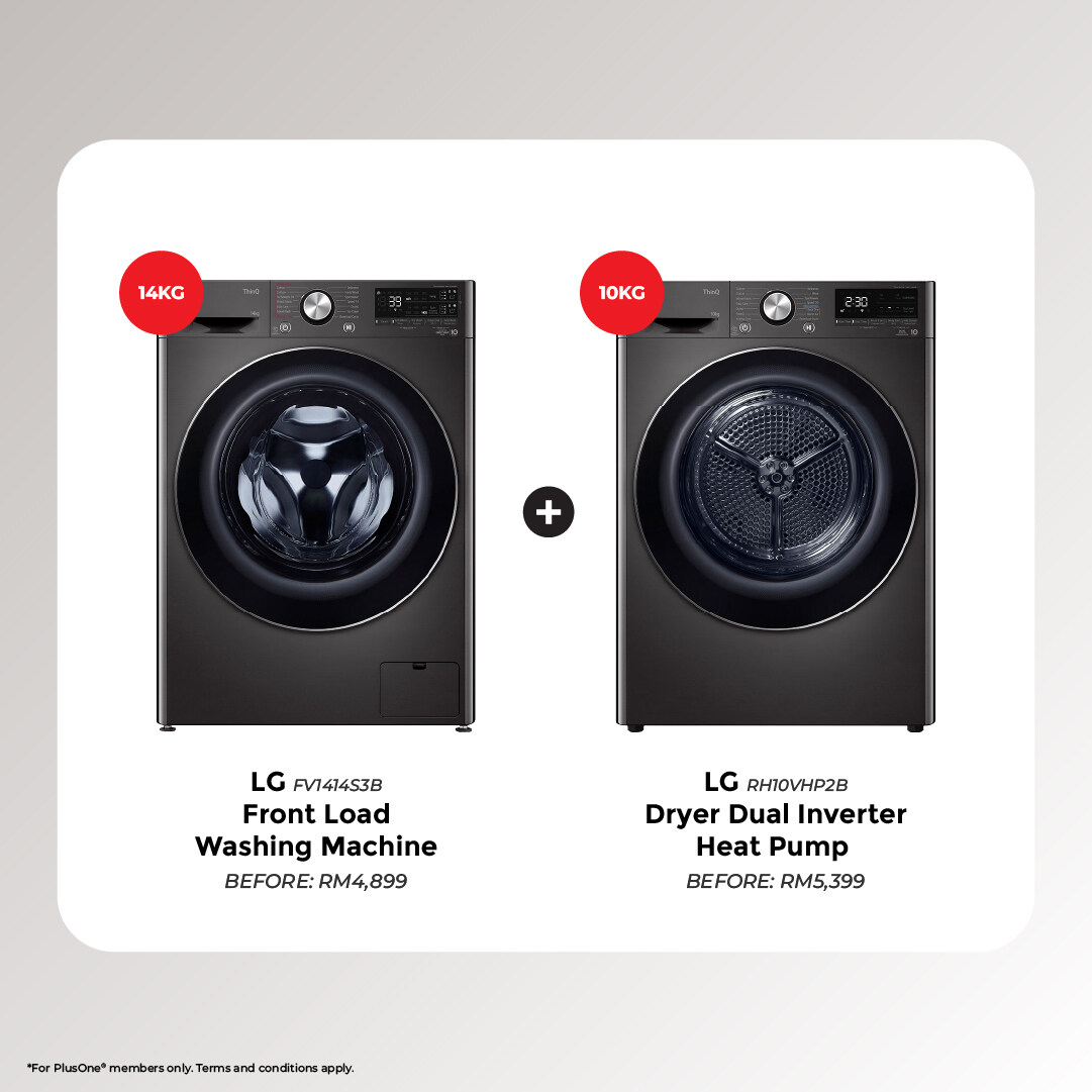 (Bundle Promo)14KG Washer and 10KG Dryer - Image 2