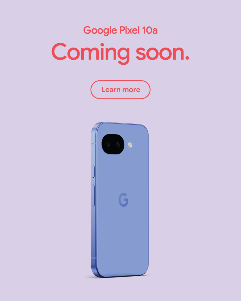 Google Pixel 10a with Lavender colour phone