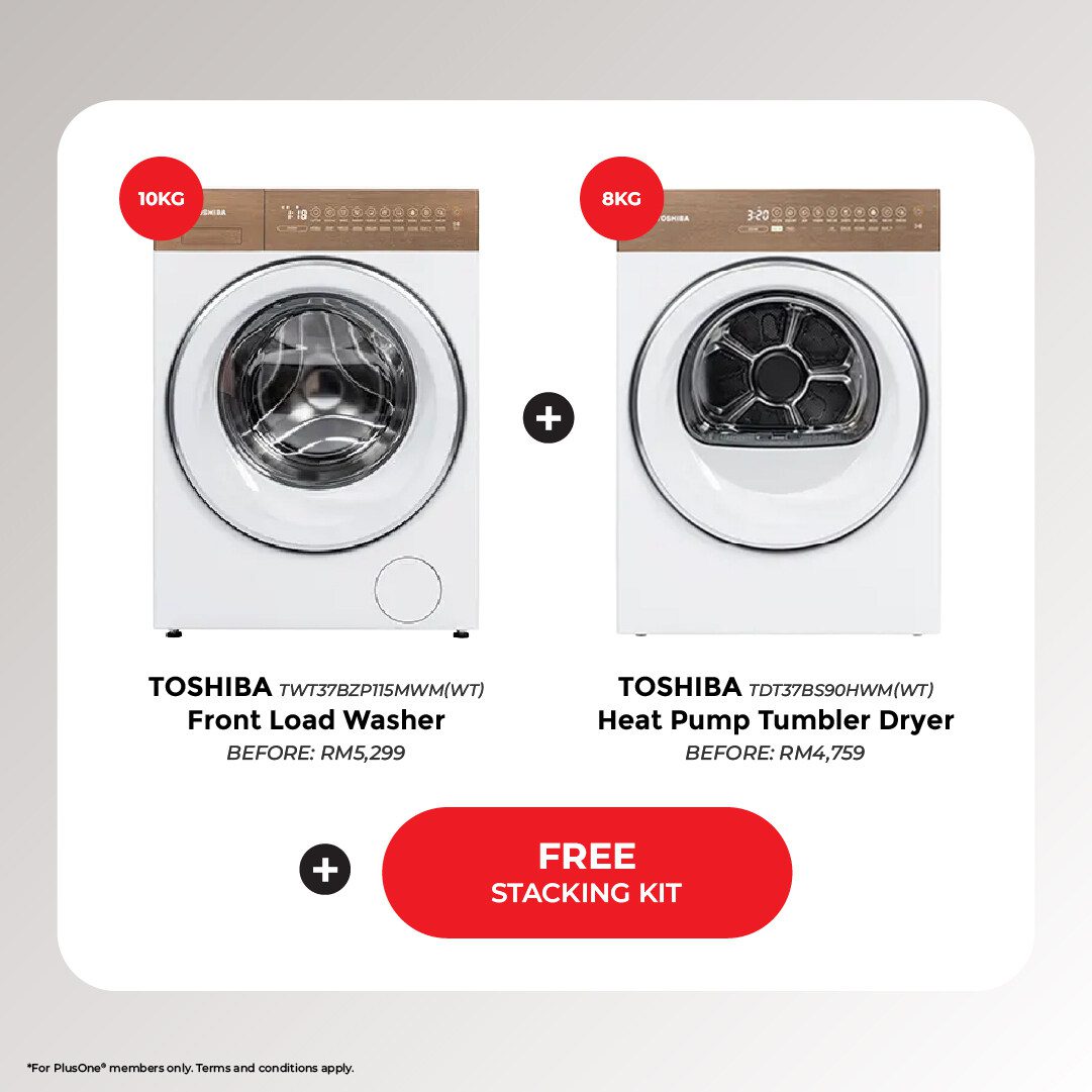 (Bundle Promo) Toshiba Washer Dryer - Image 2