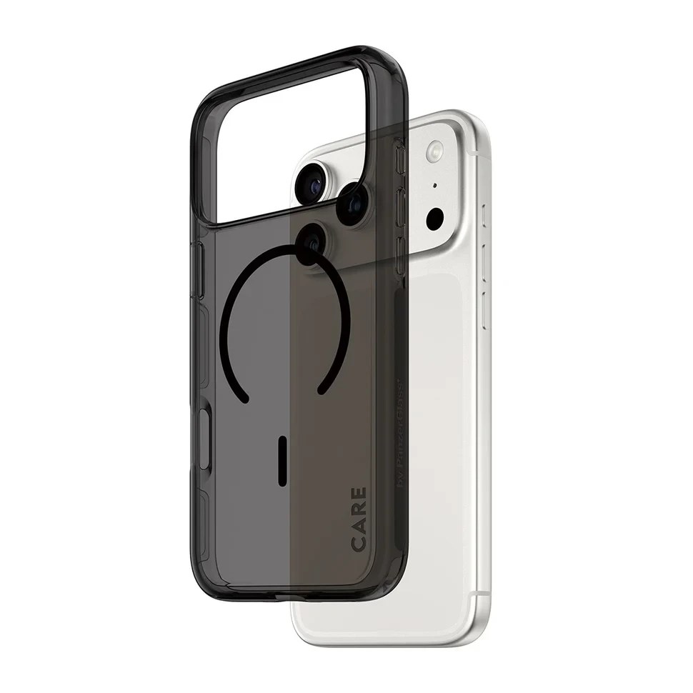CARE by PanzerGlass® Flagship Case Urban Explorer Smokey w. Black MagSafe iPhone 17 Pro Max - Image 3