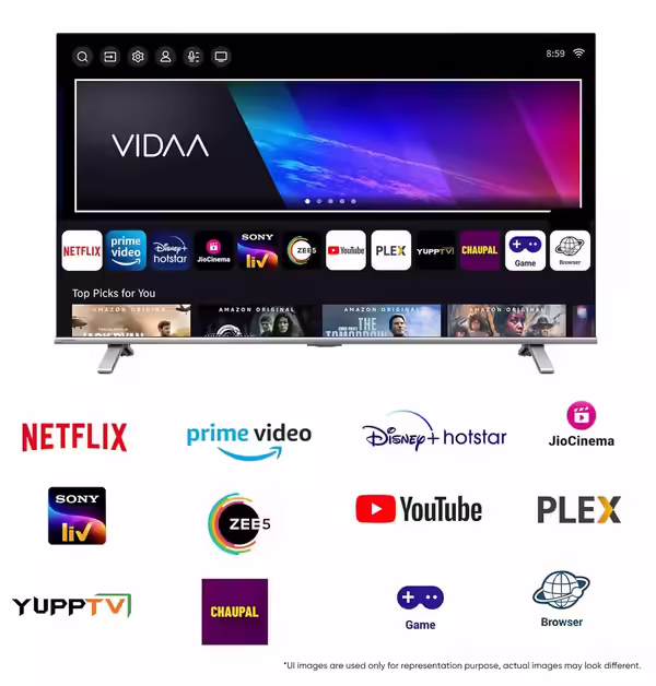 55″ Z570RP NATIVE QLED Gaming VIDAA TV - Image 4