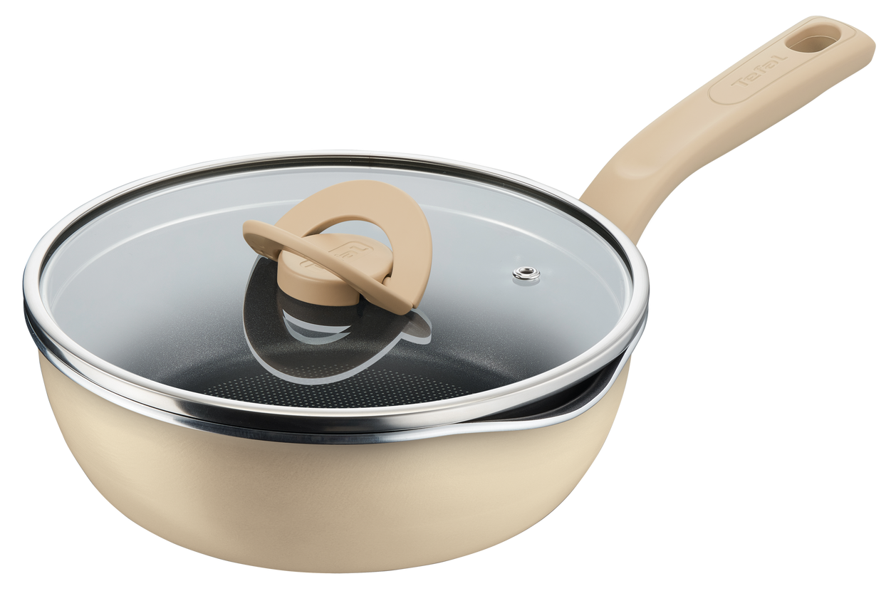 f39328c7-98de-4819-985c-490c51f2541e Tefal One-Pick-Pot Pan 22cm - Beige - TEF-G16725 - Image 1